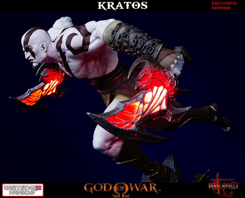 Illustration for article titled New Kratos Figure Has One Hell Of A Scowl